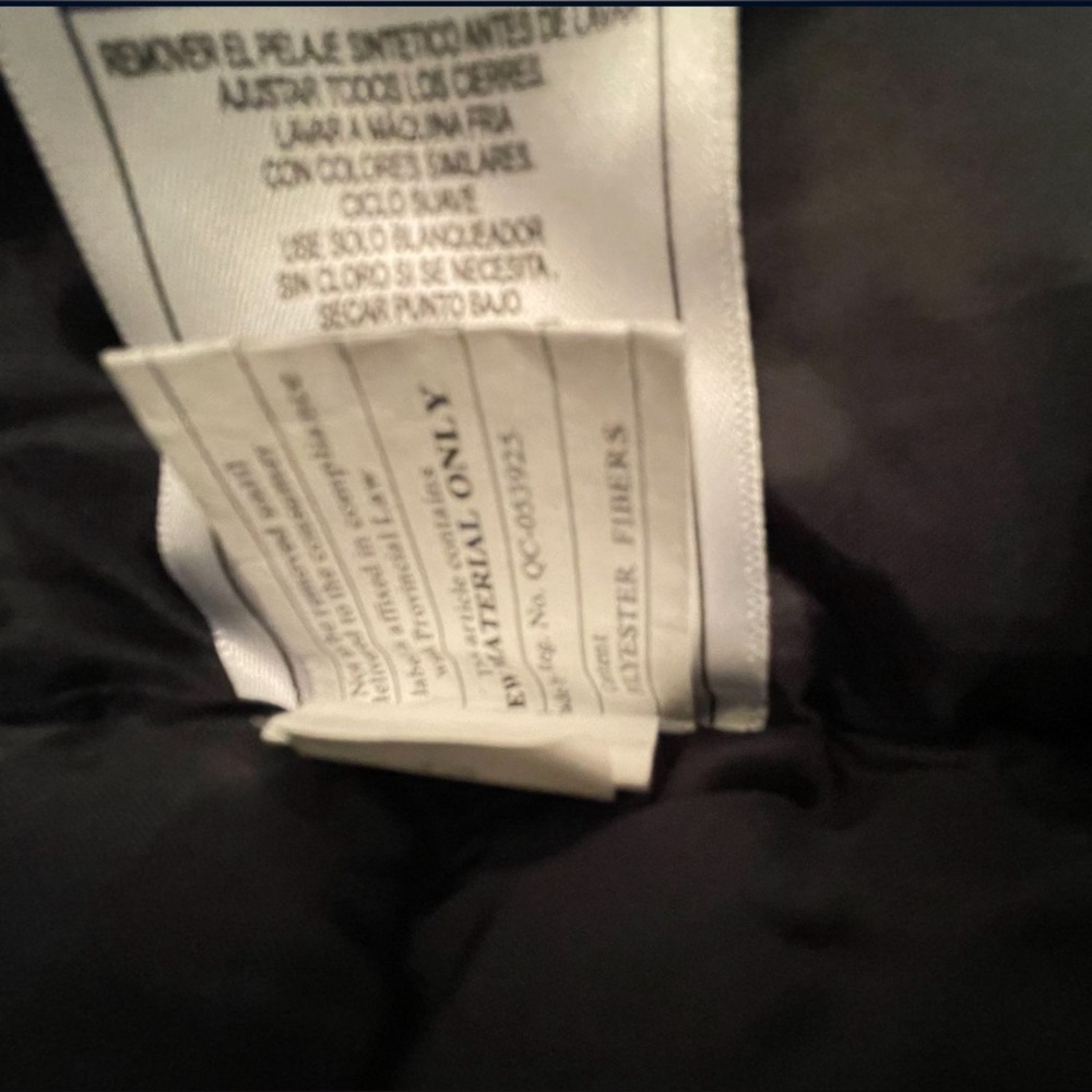 Canada Weather Gear Womens Parka Coat Removable Faux Fur Hood Black Size M-NEW - Picture 6 of 11